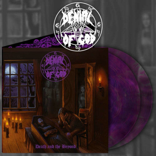 Denial Of God - Death And The Beyond (Purple Marbled Vinyl LP) - LP uusi