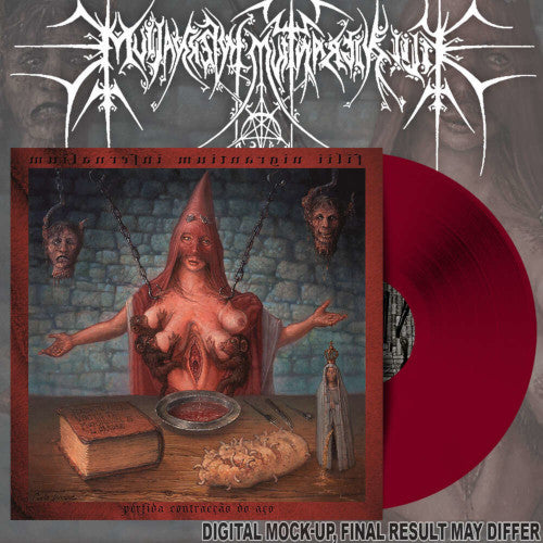 Filii Nigrantium Infernalium - Pérfida Contraccao do Aco (Oxblood Vinyl LP) - LP uusi