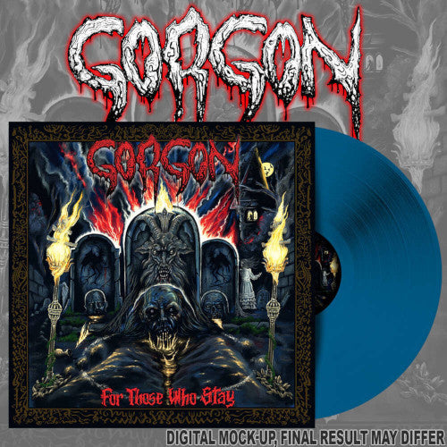 Gorgon - For Those Who Stay (Blue Vinyl LP) - LP uusi