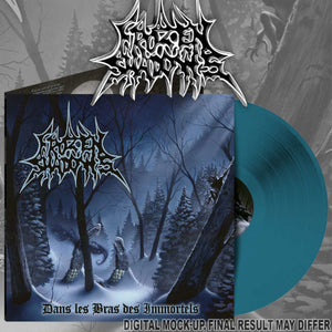 Frozen Shadows - Dans les Bras des Immortels (Sea Blue Vinyl LP) - LP uusi