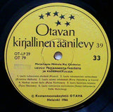Marja-Leena Mikkola / Kaj Chydenius – Laulu Tuhannesta Yksiöstä Ja Kabareelauluja LP levy