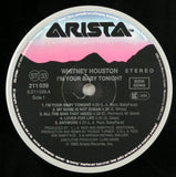 Whitney Houston - I'm Your Baby Tonight LP levy (käytetty)