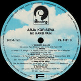 Arja Koriseva - Me Kaksi Vain LP levy (käytetty)