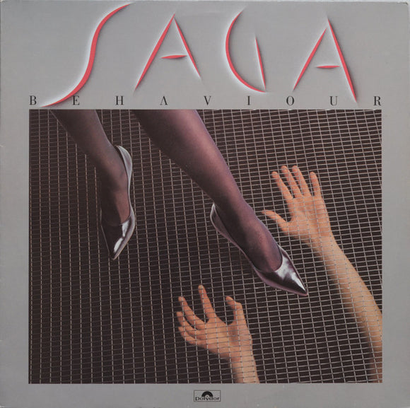 Saga (3) - Behaviour LP levy (käytetty)