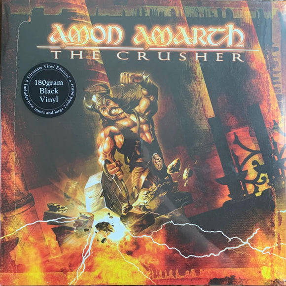 Amon Amarth - The Crusher LP levy (uusi)