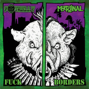 Potbelly / Marjinal - Fuck Borders - uusi CD