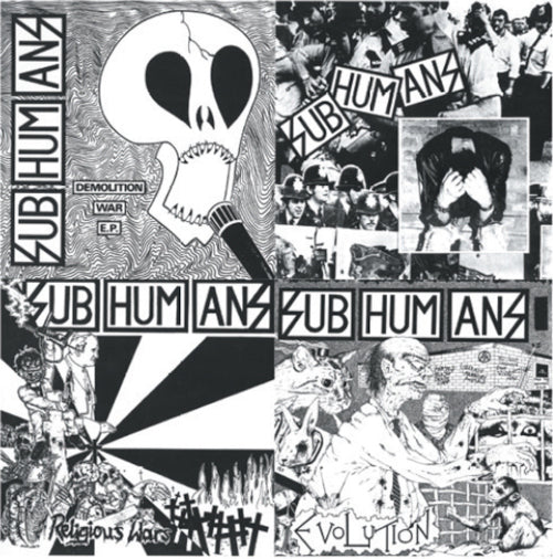 Subhumans - EP-LP (Red Vinyl LP) - LP uusi