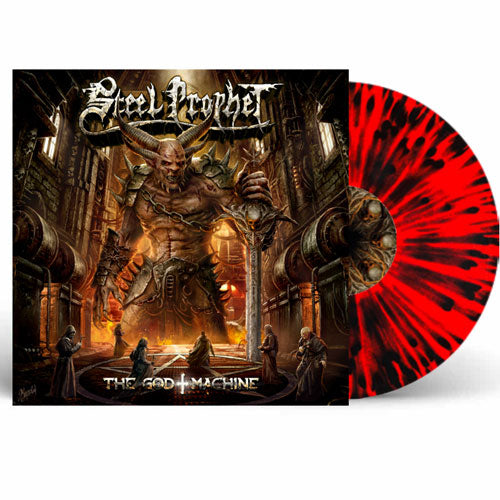 Steel Prophet - God Machine The (Vinyl LP Red/Black Splatter) - LP uusi