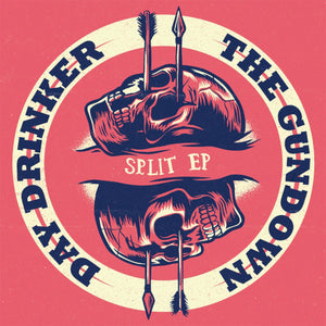 Day Drinker / The Gundown - Split (Bone Vinyl LP) - LP uusi