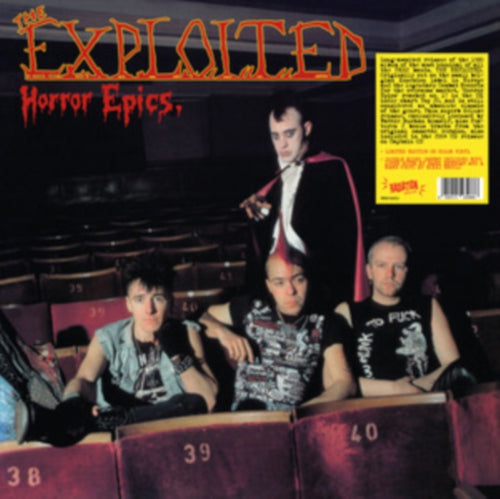 Exploited The - Horror Epics (Red Vinyl LP) - LP uusi