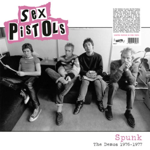 Sex Pistols - SPUNK The Demos 1976-1977 (Pink Vinyl LP) - LP uusi