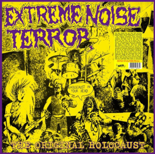 Extreme Noise Terror - A Holocaust In Your Head - (Coloured Vinyl LP + Po - LP uusi