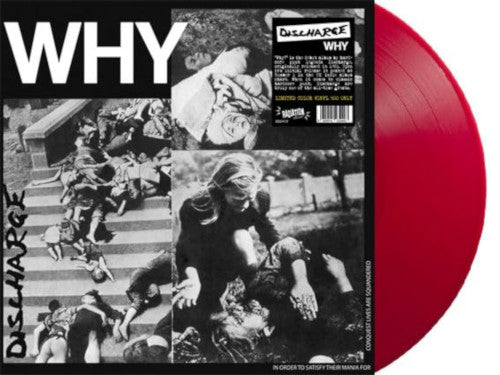 Discharge - Why? (Red Vinyl LP) - LP uusi