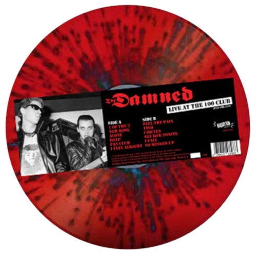 Damned The - Live At The 100 Club (Splatter Vinyl LP) - LP uusi