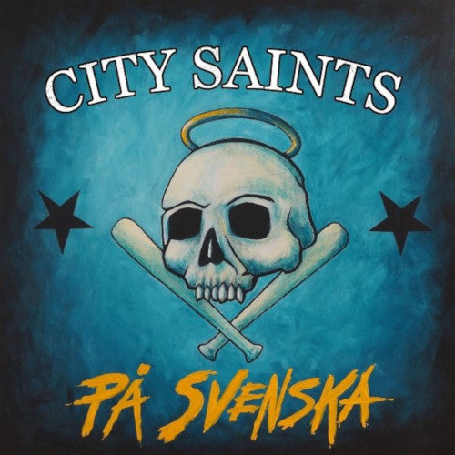 City Saints - På Svenska (Clear W/Black, Blue & White Vinyl LP) - LP uusi