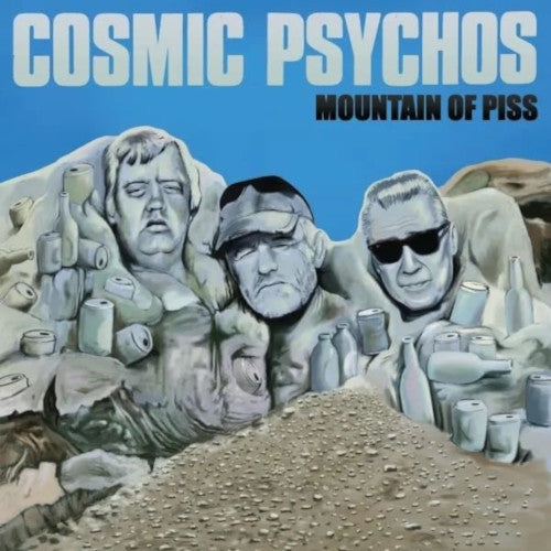 Cosmic Psychos - Mountain Of Piss (Clear Piss Yellow Vinyl LP) - LP uusi