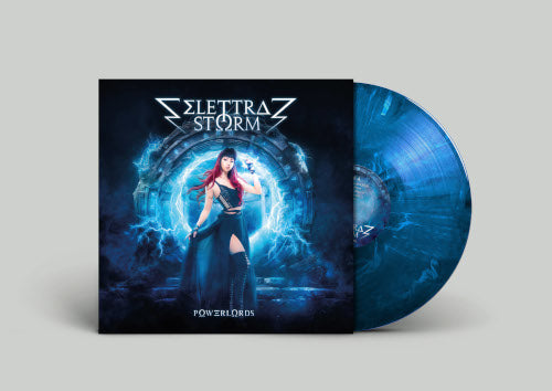 Elettra Storm - Powerlords (Blue Marbled Vinyl LP) - LP uusi