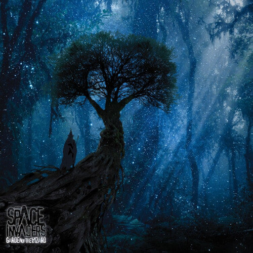 Space Invaders - Garden Of The Wizard (Blue/Black Vinyl 2 LP) - LP uusi
