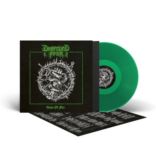 Deserted Fear - Veins Of Fire (Green Vinyl LP) - LP uusi