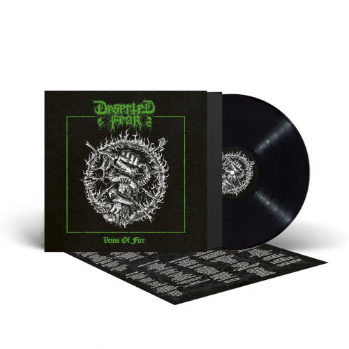 Deserted Fear - Veins Of Fire (Black Vinyl LP) - LP uusi