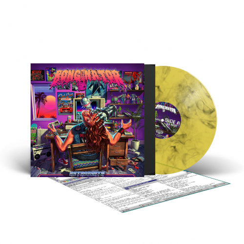 Bonginator - Retrodeath (Yellow/Black Marbled Vinyl LP) - LP (uusi)