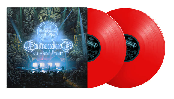 Entombed - Clandestine - Live (2LP Solid Red) - LP uusi