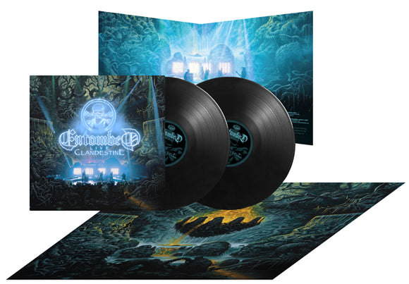 Entombed - Clandestine - Live (2LP 180gr Black + Poster) - LP uusi