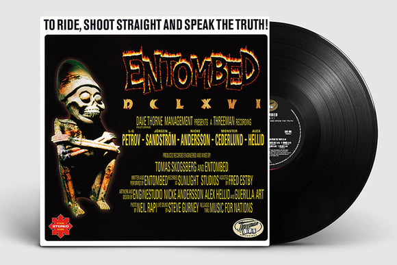 Entombed - To Ride, Shoot Straight And Speak The Truth (Black - LP uusi