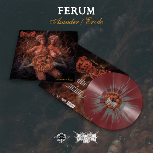 Ferum - Asunder / Erode (Splatter Vinyl LP) - LP uusi