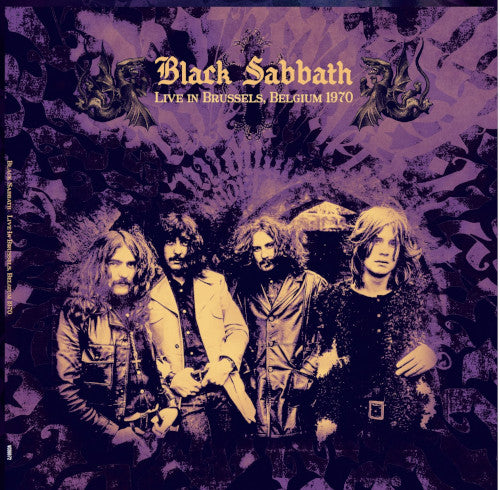 Black Sabbath - Live in Brussels (Purple Vinyl LP) - LP uusi