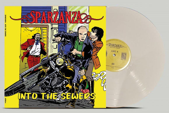 Sparzanza - Into The Sewers (Ltd White Vinyl) - LP uusi