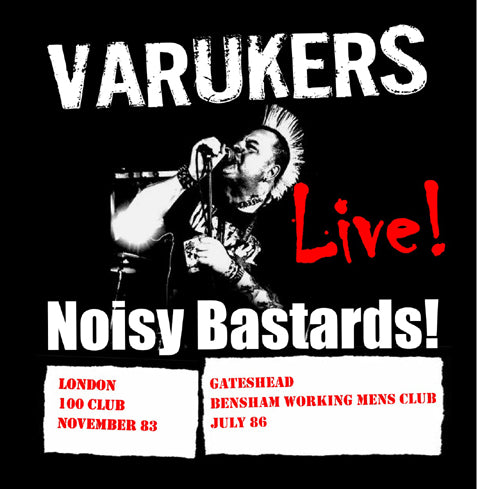 Varukers The - Live Noisy Bastards (Vinyl) - LP uusi