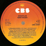 Nina Hagen - Angstlos LP levy (käytetty)