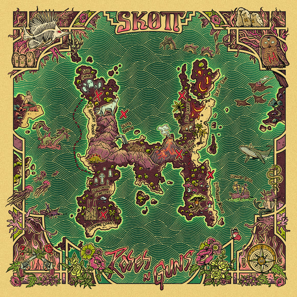 Skott - Roses N Guns - LP (uusi)