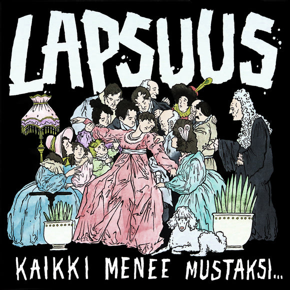 Lapsuus - Kaikki menee mustaksi - LP (uusi)
