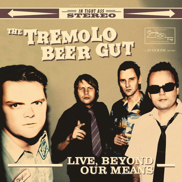 Tremolo Beer Gut - Live, Beyond Our Means - LP (uusi)