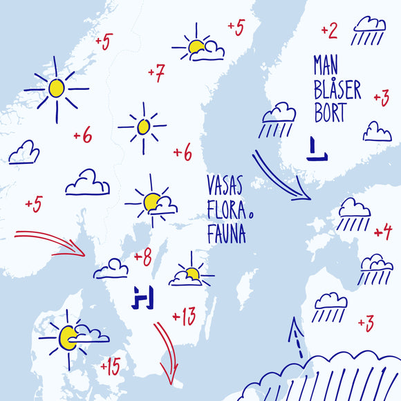 Vasas flora och fauna - Man blåser bort - LP (uusi)