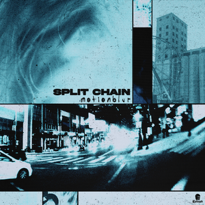 Split Chain - motionblur (turquoise marble) - LP uusi