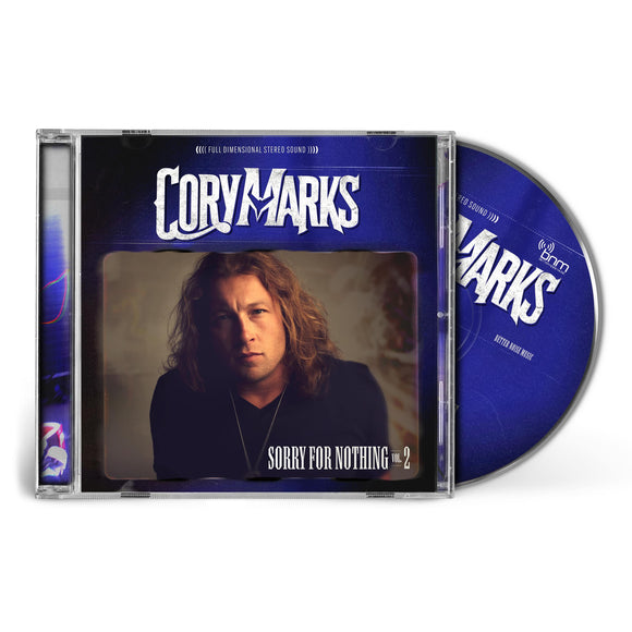 Cory Marks - Sorry For Nothing- Volume 2 - CD uusi