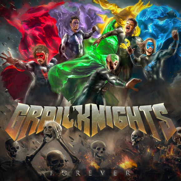 Grailknights - Forever (transparent yellow) - LP (uusi)