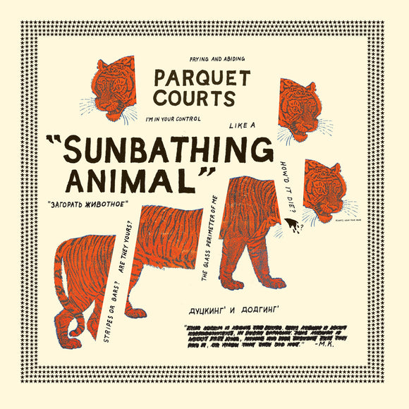Parquet Courts - Sunbathing Animal - LP (uusi)
