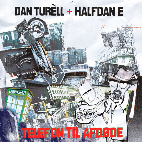 Dan Turèll & Halfdan E - Telefon til afdøde - LP (uusi)