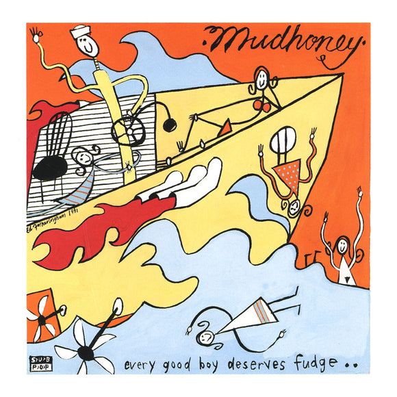 Mudhoney - Every Good Boy Deserves Fudge - LP (uusi)