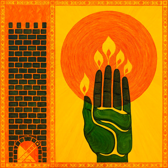 Saintseneca - Highwalllow & Supermoon Songs (Ltd Emerald & Orange Vinyl) - LP (uusi)