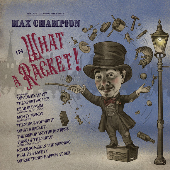Max Champion - Mr Joe Jackson presents Max Champion in What A Racket! - LP (uusi)
