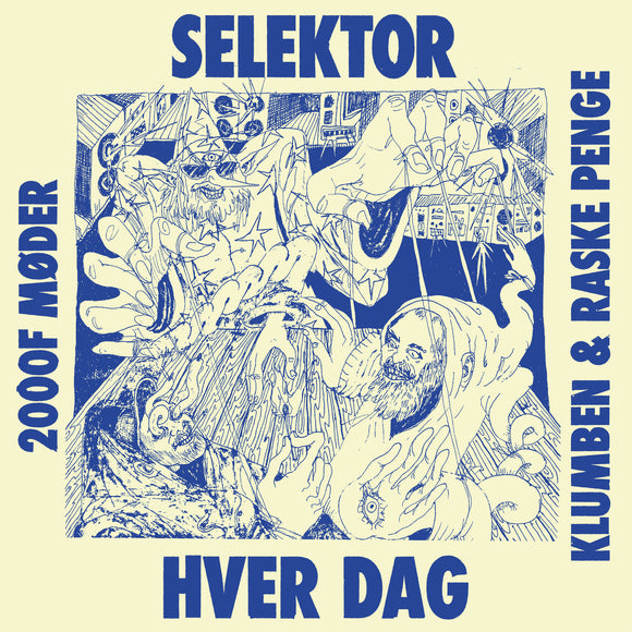 Klumben & Raske Penge - Selektor/Hver Dag - LP (uusi)