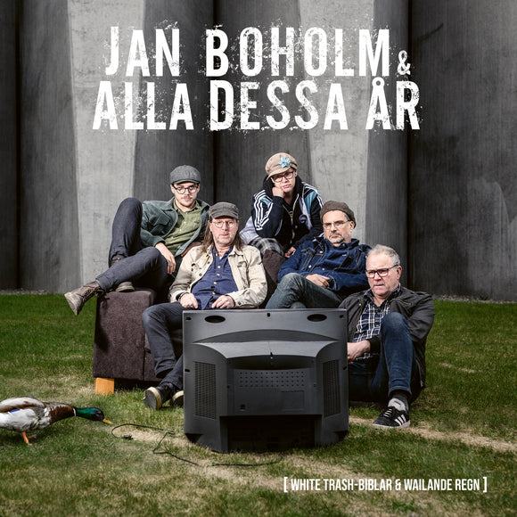 Jan Boholm - White Trash-biblar och wailande regn - LP (uusi)