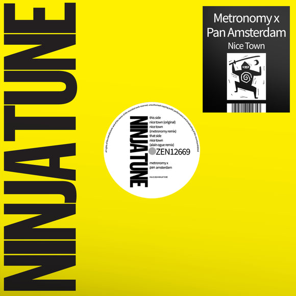 Metronomy x Pan Amsterdam - Nice Town - LP (uusi)