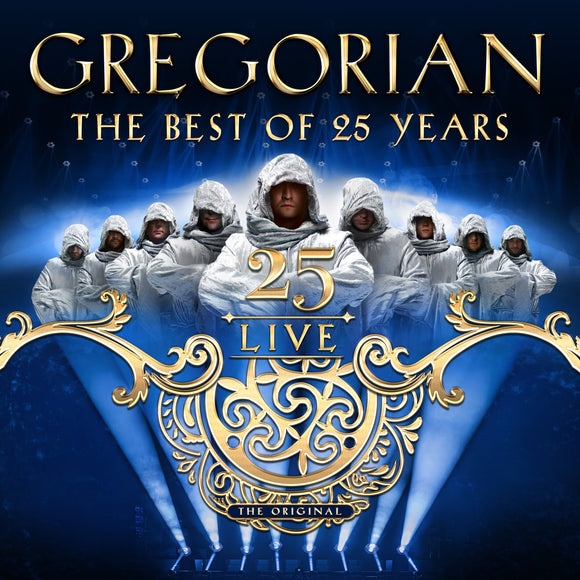 Gregorian - 25 Live- The Best Of 25 Years - CD uusi