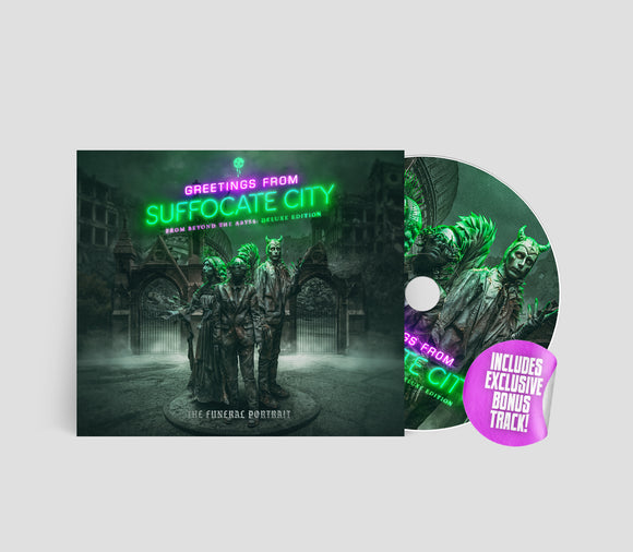 The Funeral Portrait - Greetings From Suffocate City (green/purple vinyl) - LP (uusi)